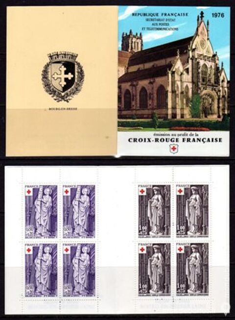 N 2025 - CARNET CROIX ROUGE 1976 3 La Seyne-sur-Mer (83)