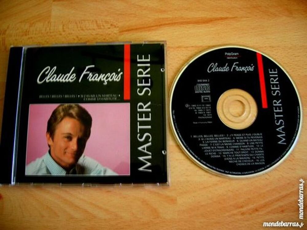 CD CLAUDE FRANCOIS Compilation 60's MASTER SERIE CD et vinyles
