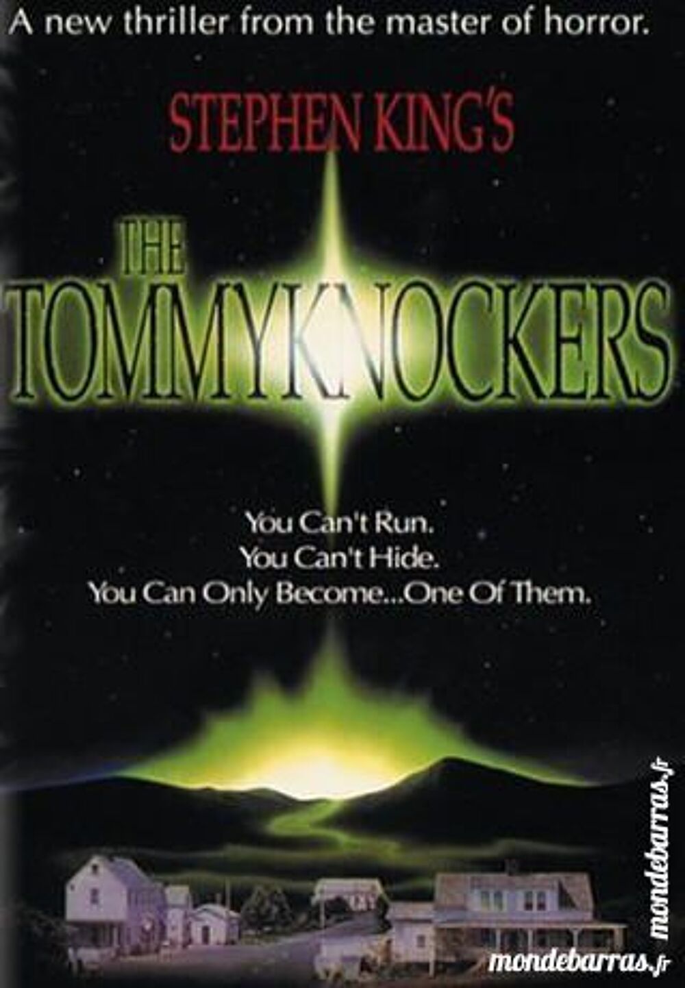K7 vhs: Les Tommyknockers (499) DVD et blu-ray