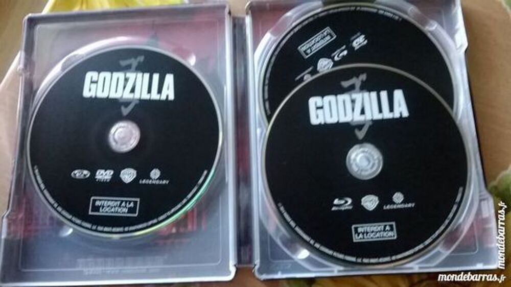 BLU-RAY 3D - BLU-RAY - DVD GODZILLA DVD et blu-ray