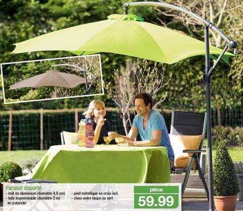vends parasols neufs emballage d'origine mt dport diam.3m 50 Carpentras (84)