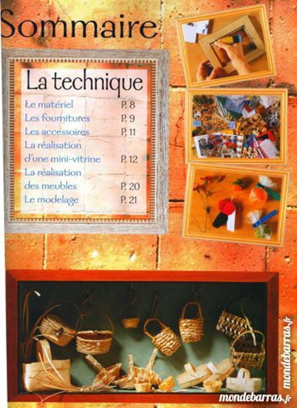 MINI VITRINES - MINIATURES / les-livres-de-jac Livres et BD