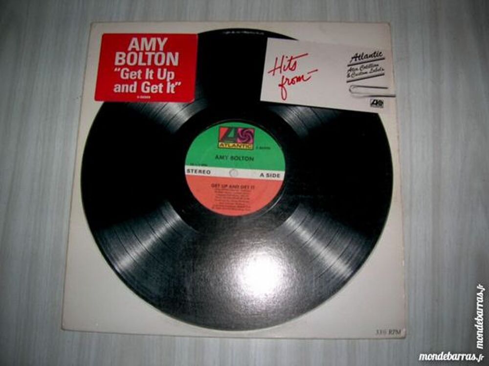 MAXI 45 TOURS AMY BOLTON Get it up and Get It CD et vinyles