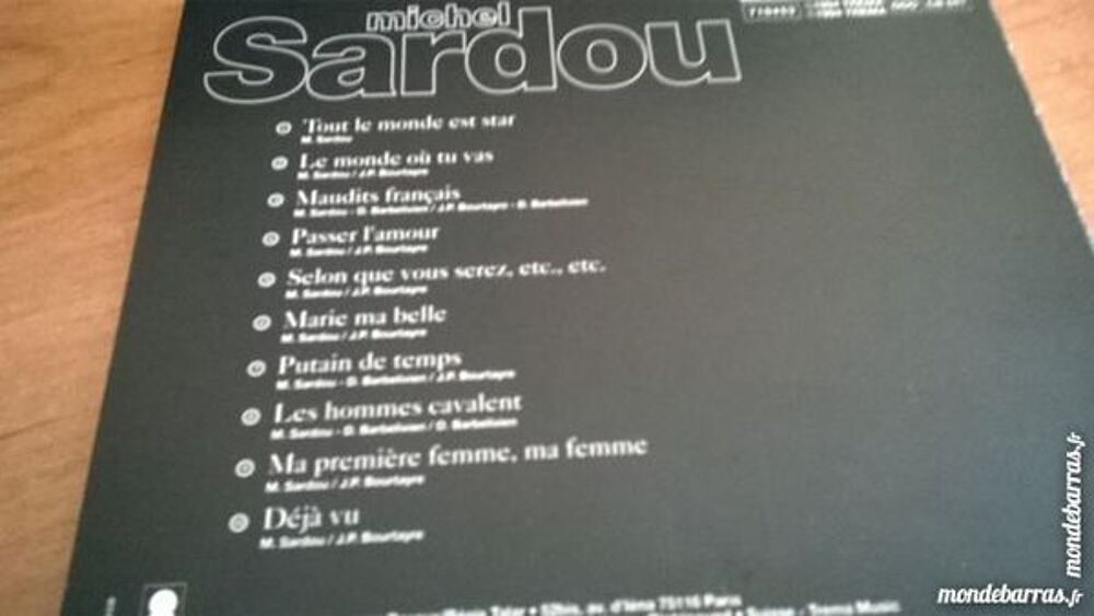 CD Michel Sardou CD et vinyles