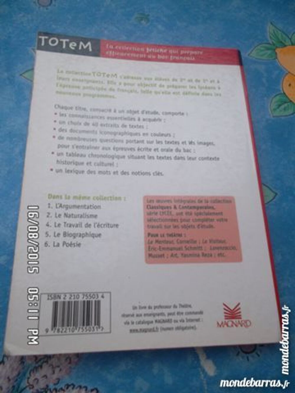 LE THEATRE Livres et BD