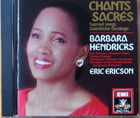 CD Barbara HENDRICKS  Chants Sacrs 5 Lille (59)