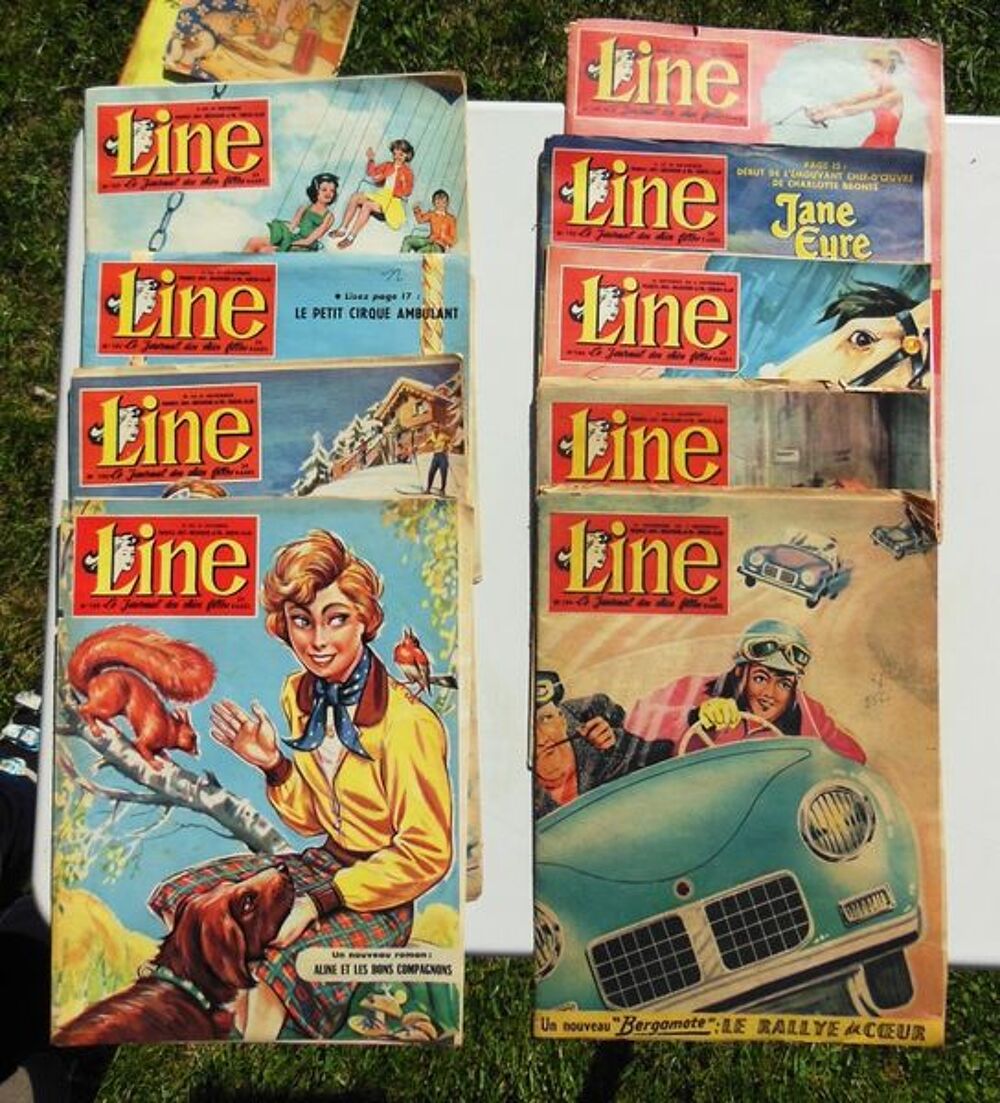 BD LINE ANN&Eacute;ES 1960 Livres et BD