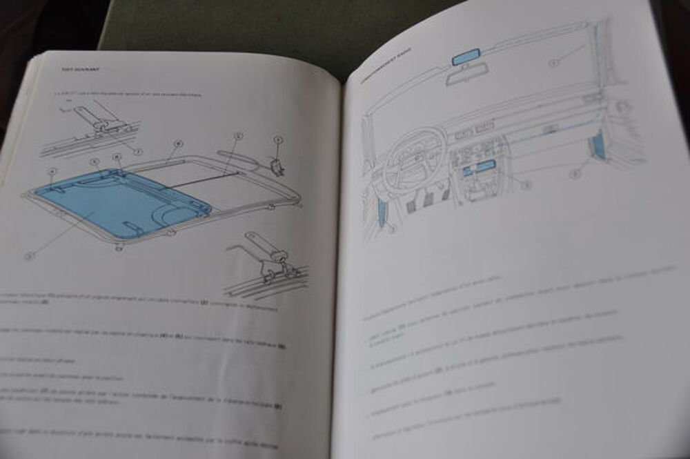 Catalogue de la 505 Peugeot de 1979 