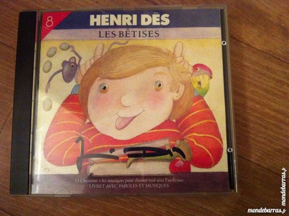 4 CD HENRI DES POUR ENFANTS CD et vinyles