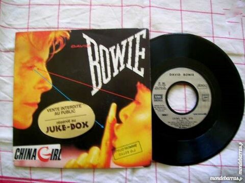45 TOURS DAVID BOWIE China Girl - JUKEBOX 13 Nantes (44)