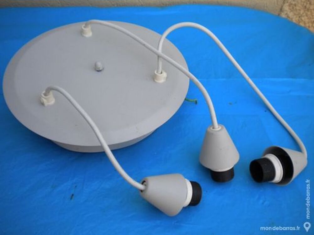PLAFONNIER pour 3 luminaires Décoration