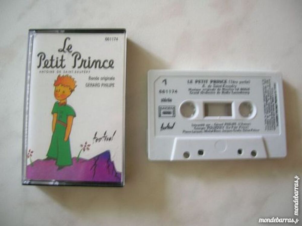 K7 LE PETIT PRINCE par G&eacute;rard PHILIPE CD et vinyles