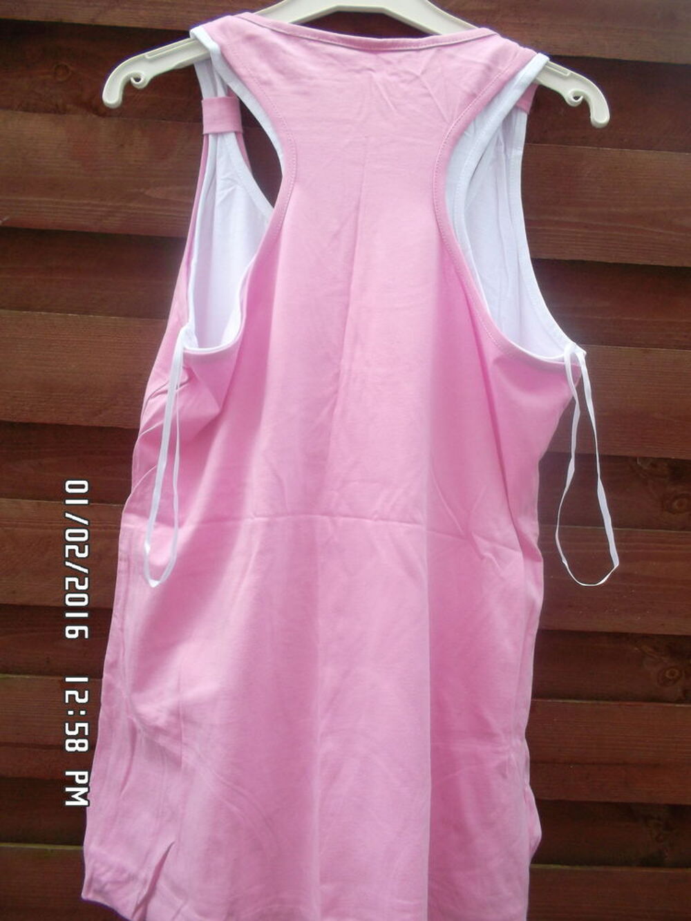 DEBARDEUR TUNIQUE ROSE PIMKIE*JUSTE 2E*KIKI60230 Vêtements