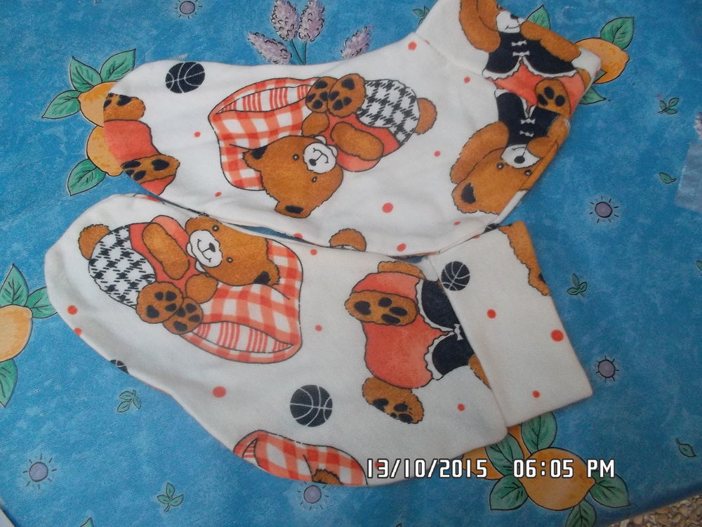 CHAUSSONS CHAUSSETTES OURSONS*JUSTE 1E*KIKI60230 Maroquinerie