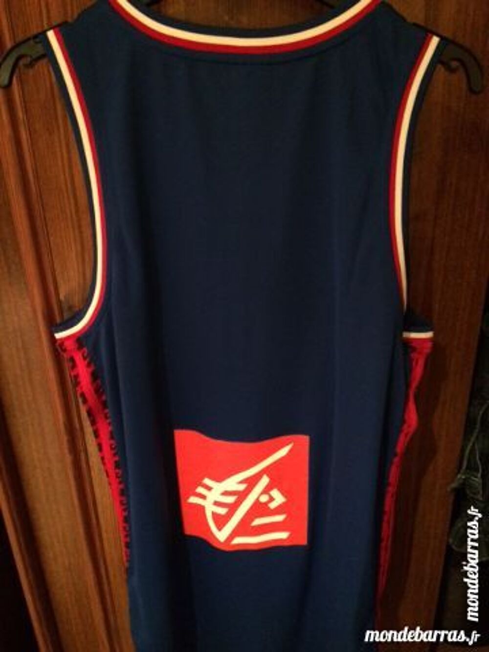 Maillot FFBB Basket Ball Officiel Equipe de France Sports