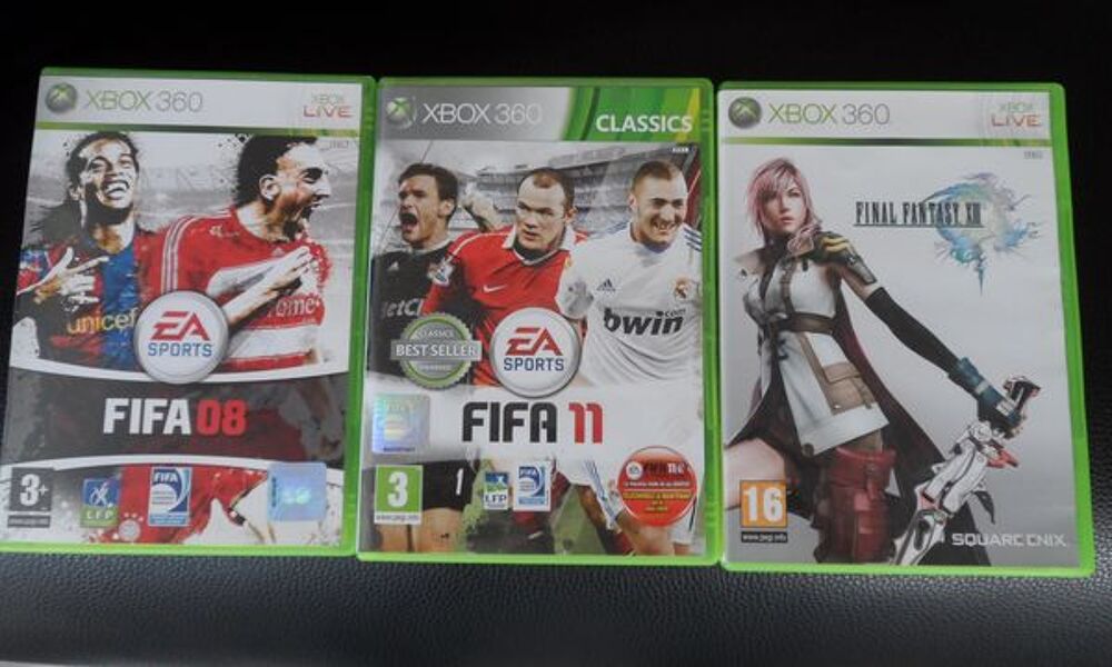 Jeux XBox360 comme neuf Consoles et jeux vidéos