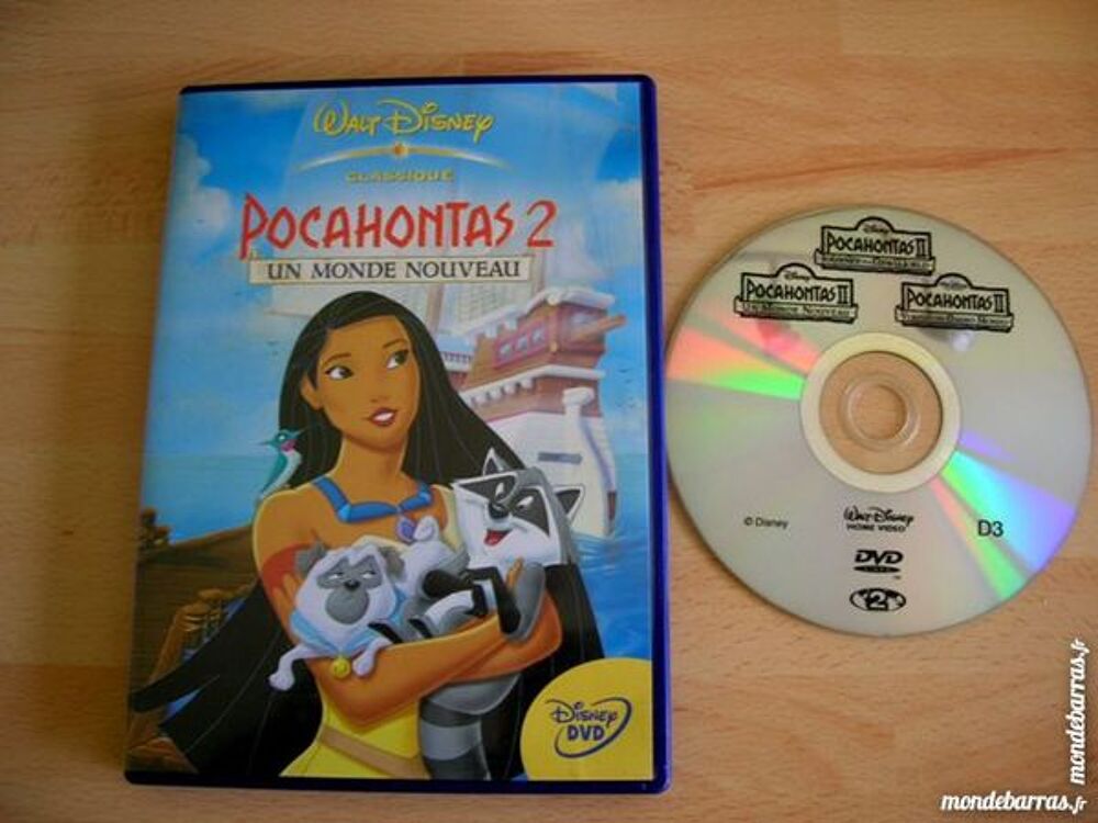 DVD POCAHONTAS 2 - W. Disney N&deg;50 losange jaune DVD et blu-ray
