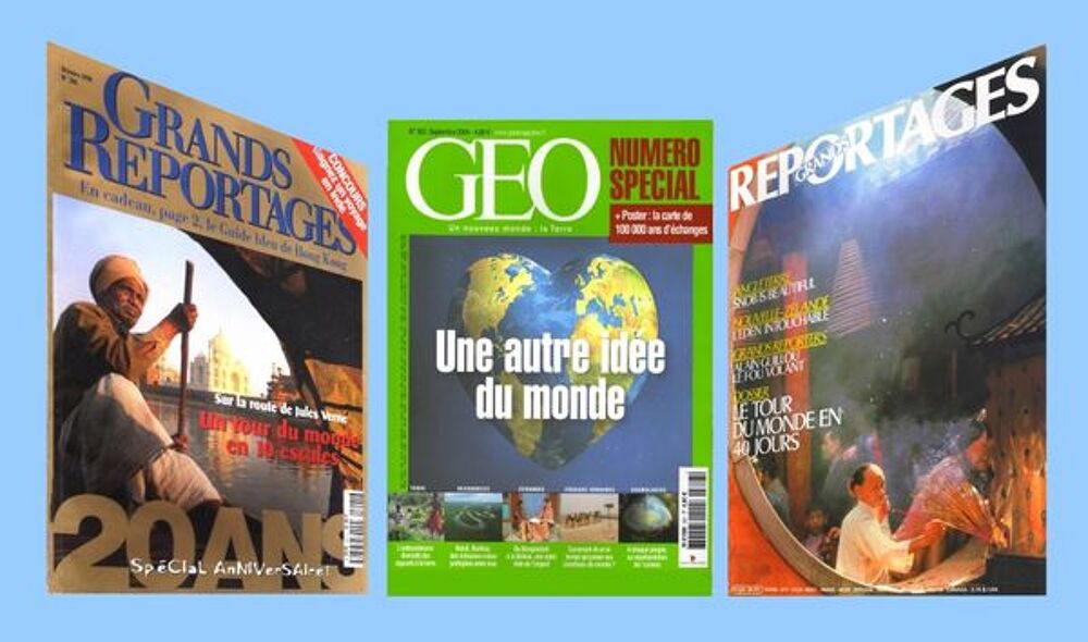 TOUR DU MONDE - g&eacute;o - VOYAGE / prixportcompris Livres et BD