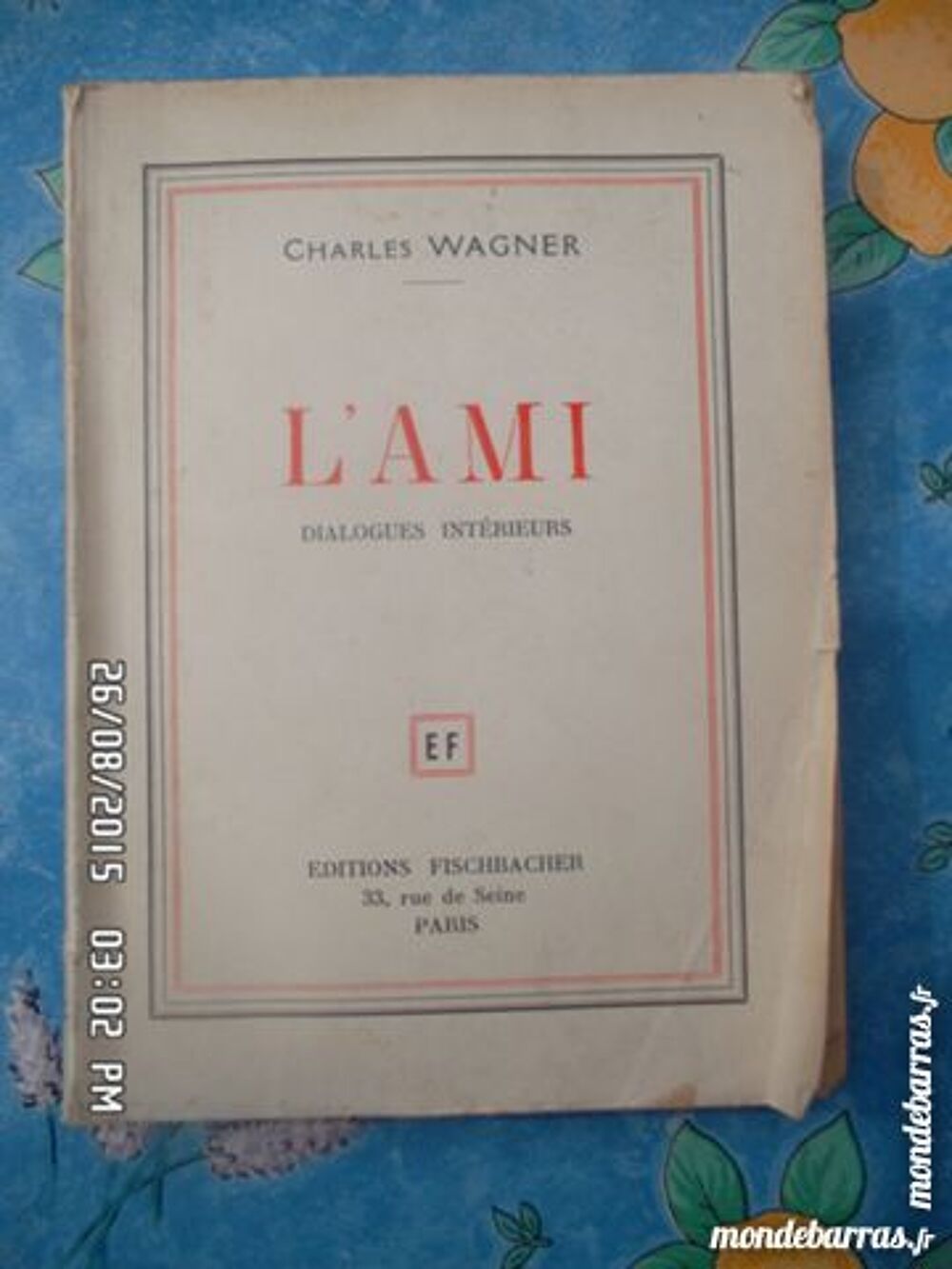 LIVRE L AMI Livres et BD