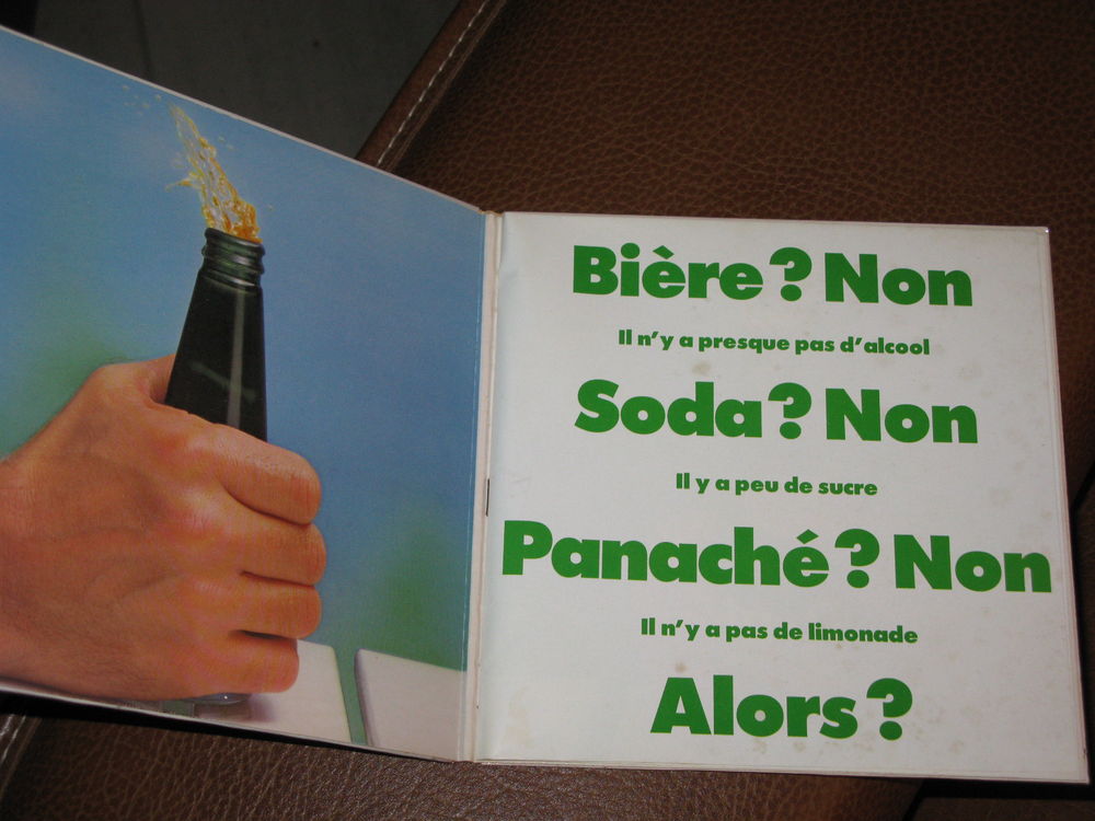 LIVRET 45 TOURS PUBLICITAIRE BRUT DE POMME 