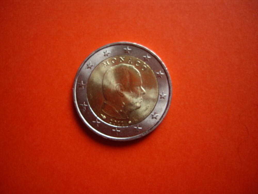 Pi&egrave;ce de monnaie de 2 euros Monaco 2011 