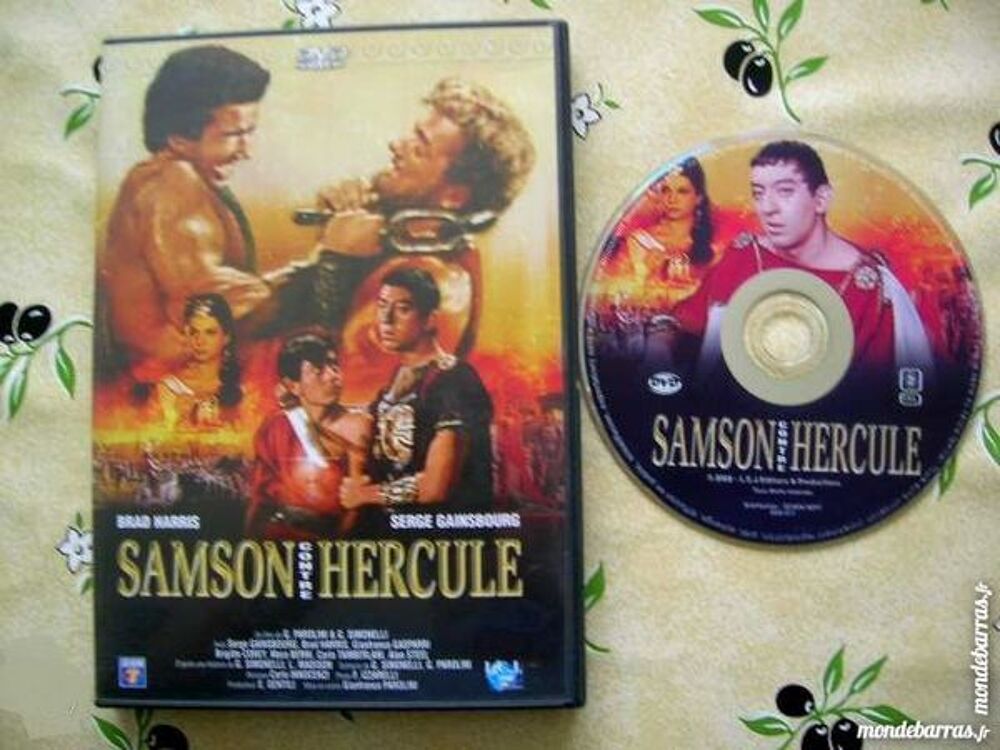 DVD SAMSON contre HERCULE - S. Gainsbourg PEPLUM DVD et blu-ray