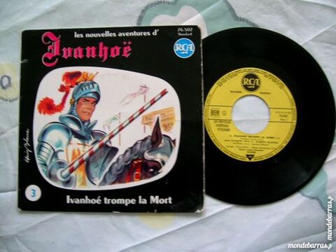 45 TOURS IVANHOE trompe la mort - Jacques TOJA et 9 Nantes (44)