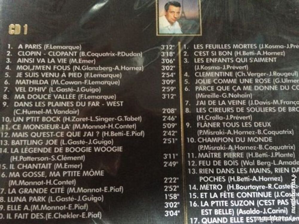 Double cd Yves Montandneuf CD et vinyles