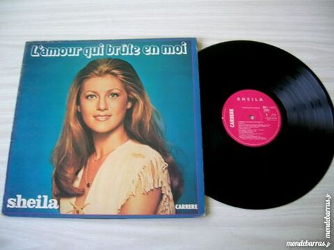 33 TOURS SHEILA L'amour qui br�le en moi - ORIGINAL 21 Nantes (44)