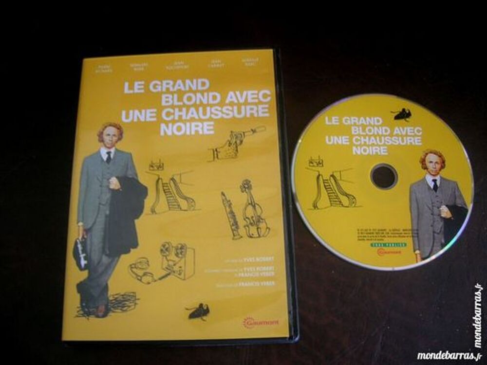 DVD LE GRAND BLOND avec UNE CHAUSSURE NOIRE Pierr DVD et blu-ray