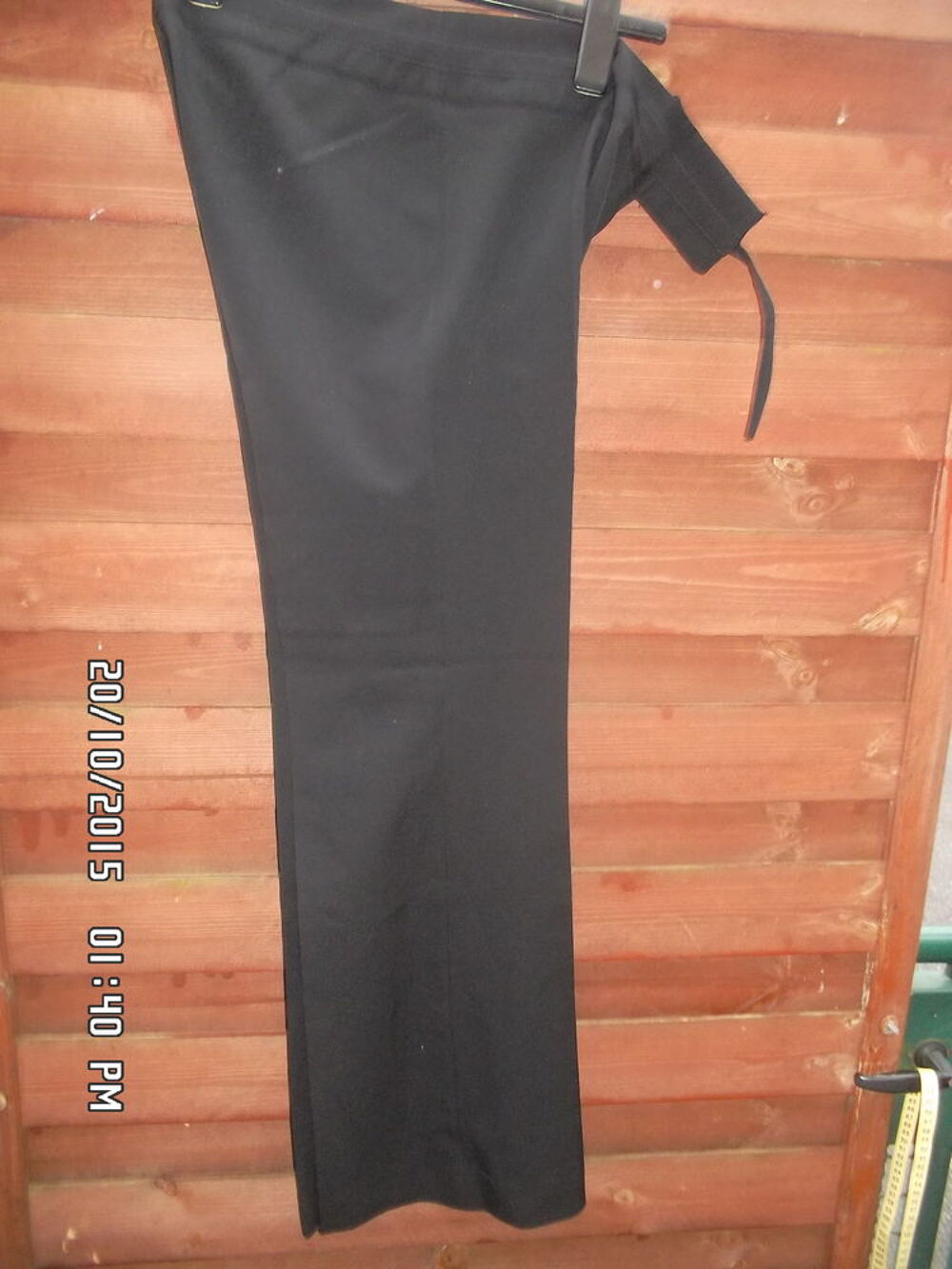 PANTALON NOIR LA CITY*JUSTE 3E*KIKI60230 Vêtements