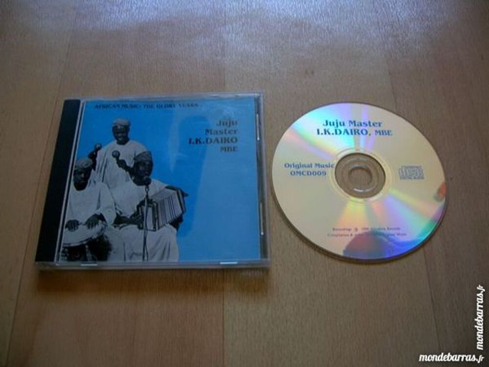 CD I.K. DAIRO, MBE Juju Master The Glory Years CD et vinyles