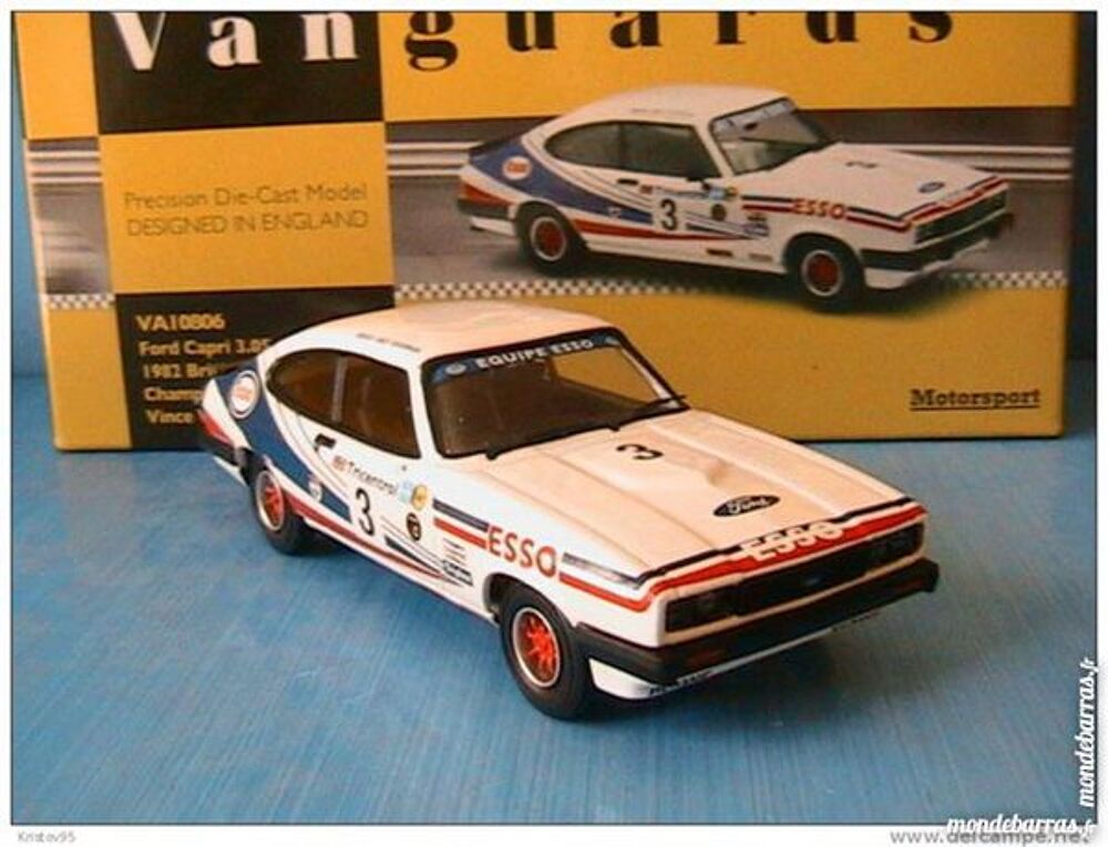 Ford Capri 3.0s BSCC 1982 Woodman 1/43 Neuf Boite Jeux / jouets