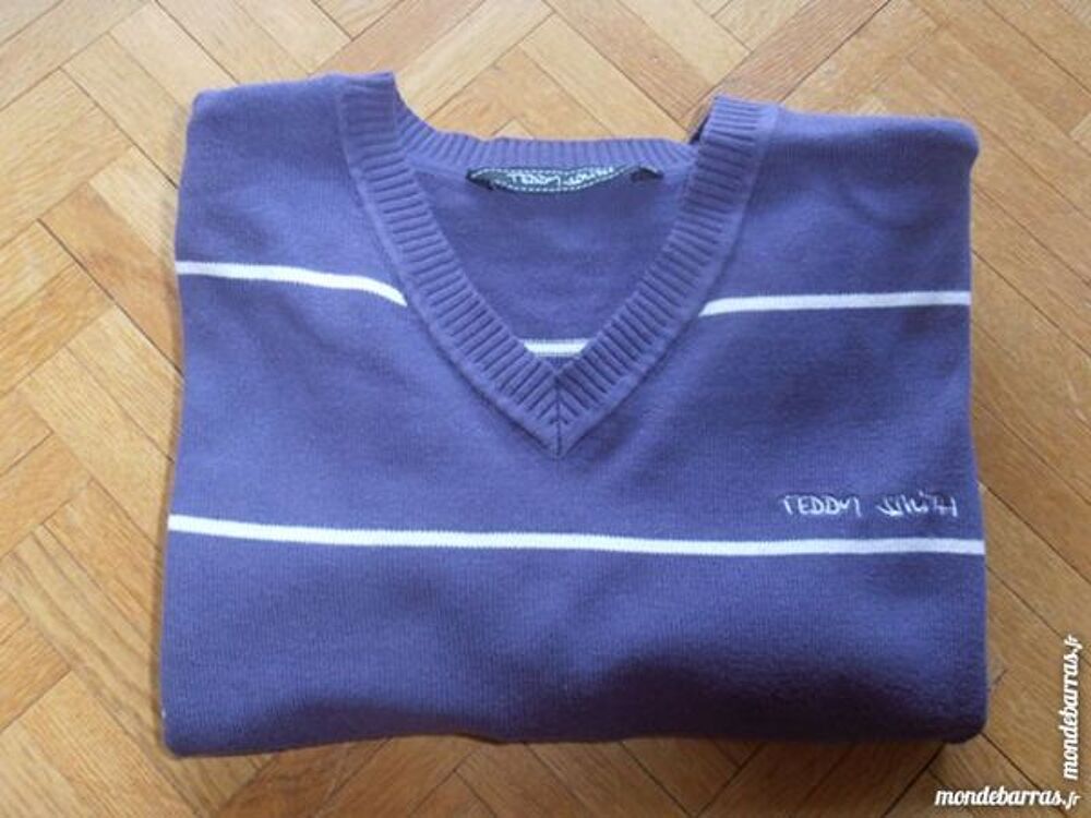 Pull &agrave; rayures TEDDY SMITH Vêtements