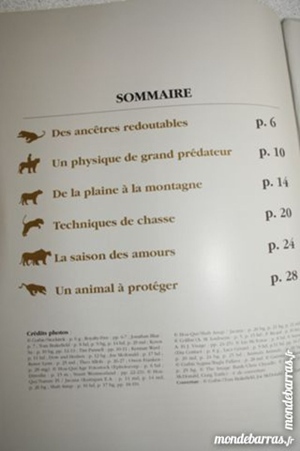 Livre Le tigre Primaire Coll&egrave;ge MIROTON Livres et BD