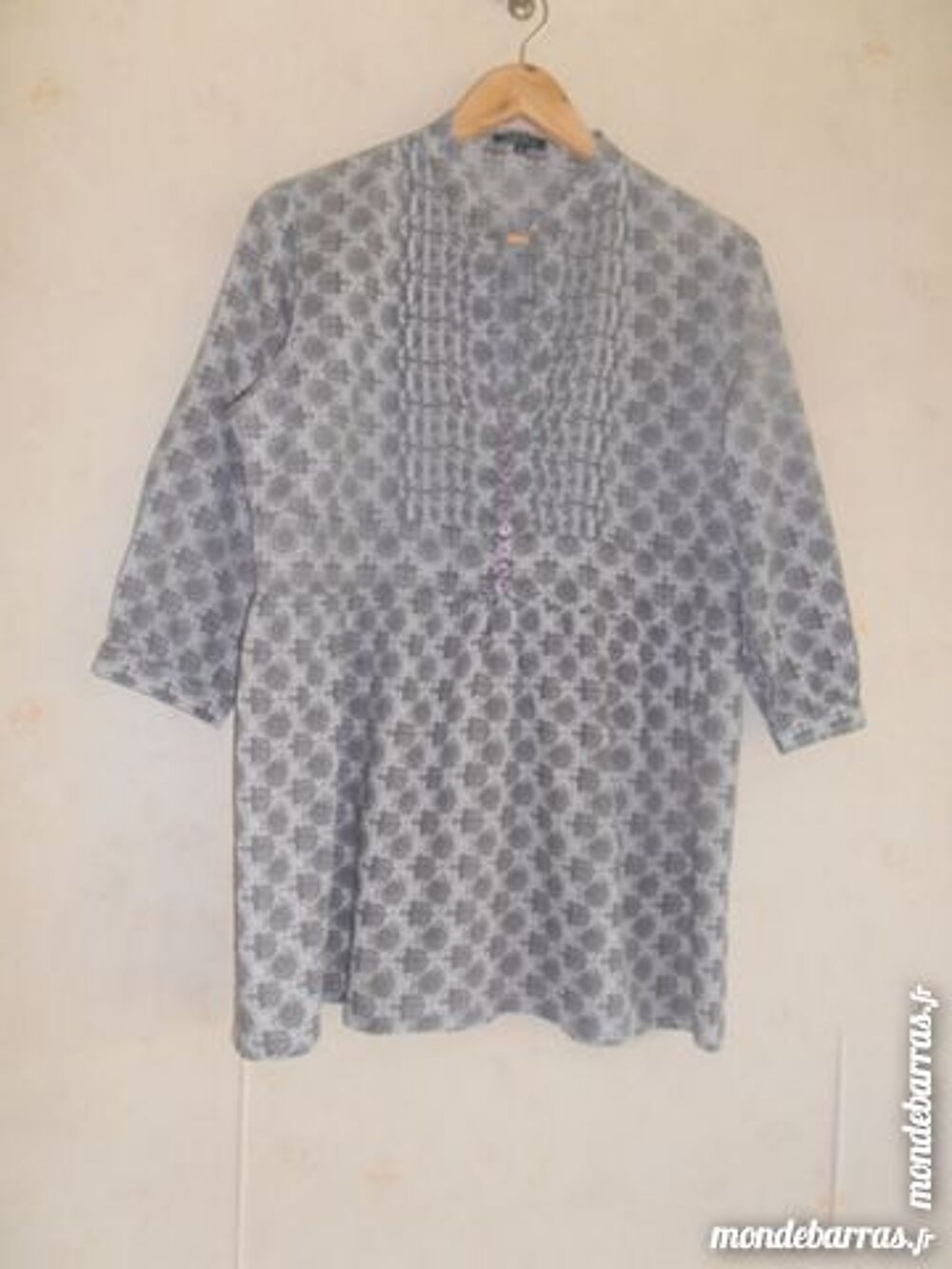 Tunique motifs kaki Vêtements