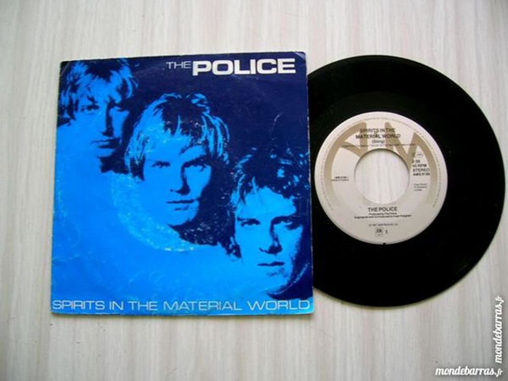 45 TOURS THE POLICE Spirits in the material world CD et vinyles