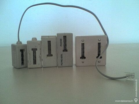 Adaptateur gigogne filtre adsl prise tel 2 Livry-Gargan (93)