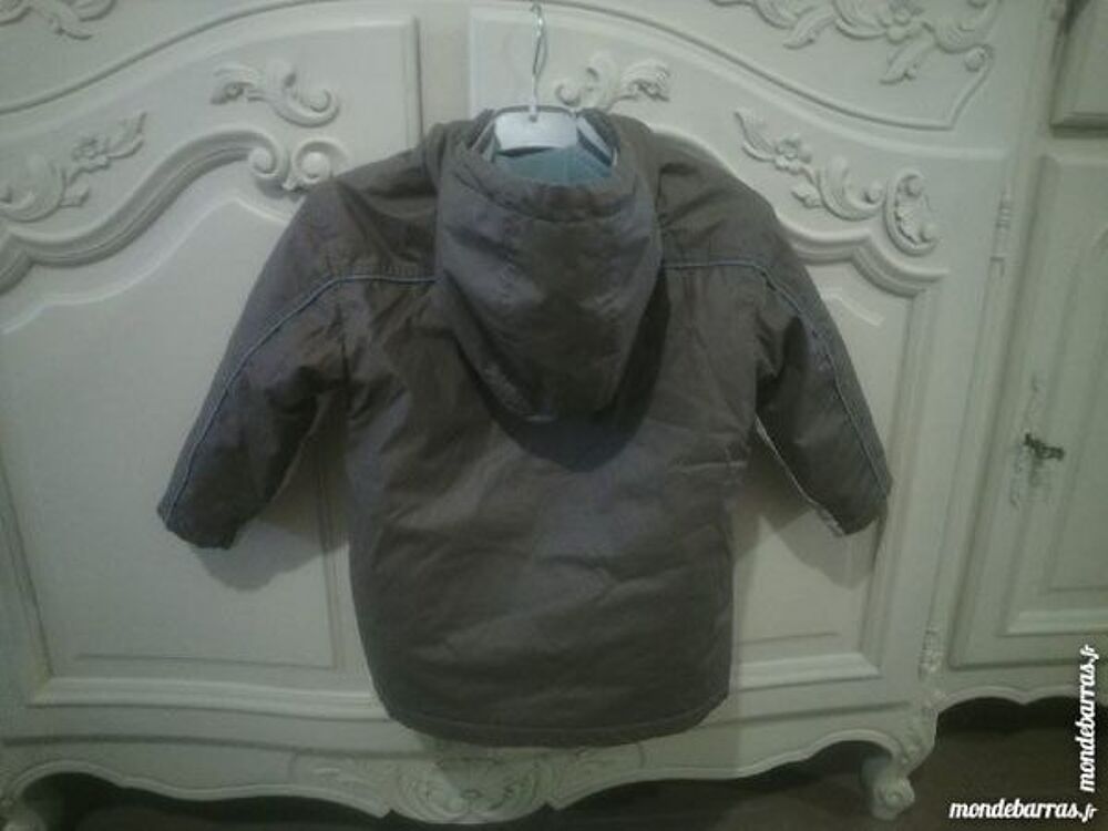 Blouson &agrave; capuche marron ORCHESTRA 3 ans Vêtements enfants
