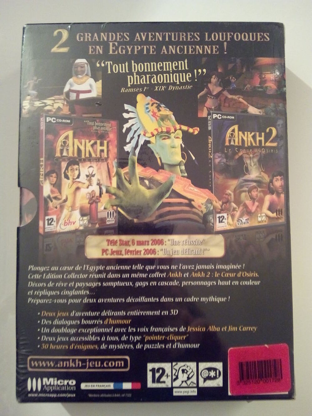 CD-ROM "ANKH" - Edition Collector Jeux / jouets