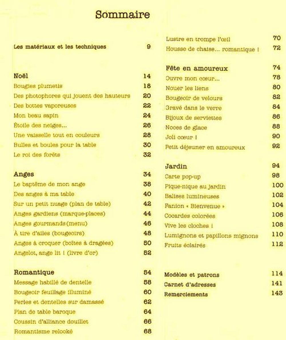 D&Eacute;CORATION - 40 cr&eacute;ations PAPIER / prixportcompris Livres et BD