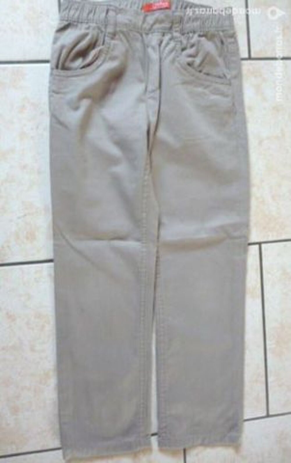 Pantalon fille Taupe Taille 7 ans Vêtements enfants