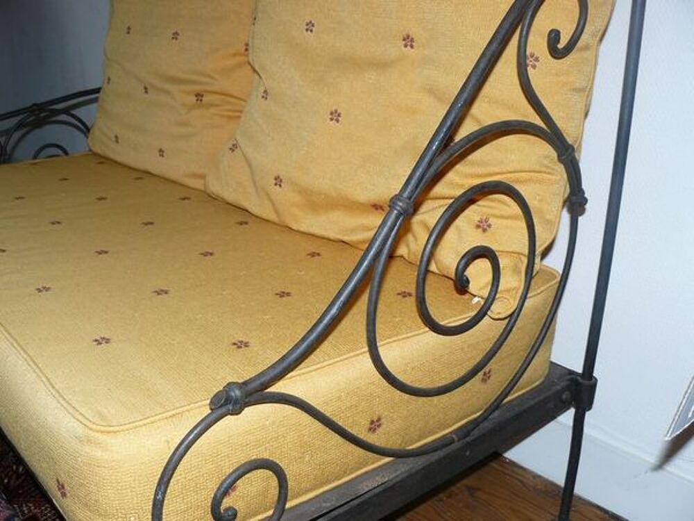 BANQUETTES FER FORGE Meubles