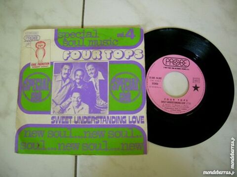 45 TOURS FOUR TOPS Sweet understanding love 11 Nantes (44)