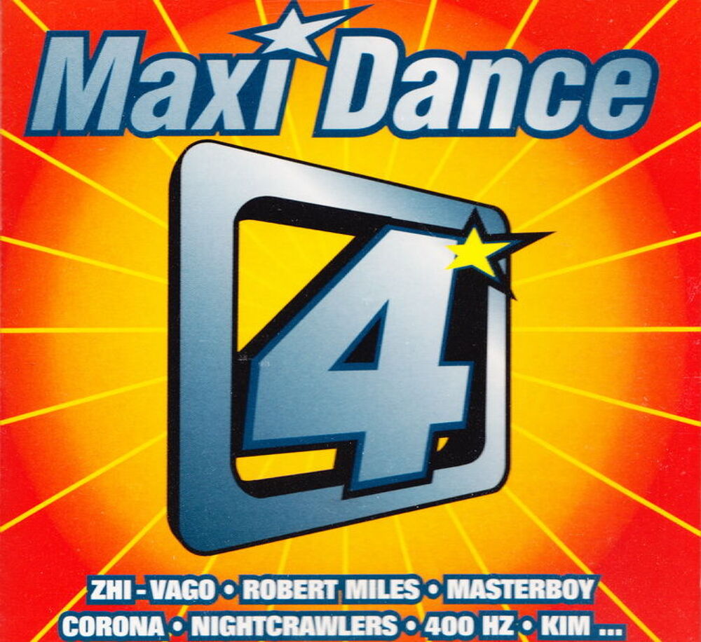 CD Maxi Dance 4 
CD et vinyles