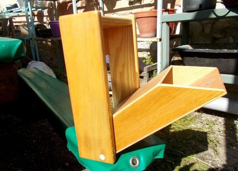 meuble casier en bois de rangement original Meubles