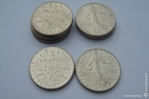 Pices de 1/2 franc 1 Vendme (41)