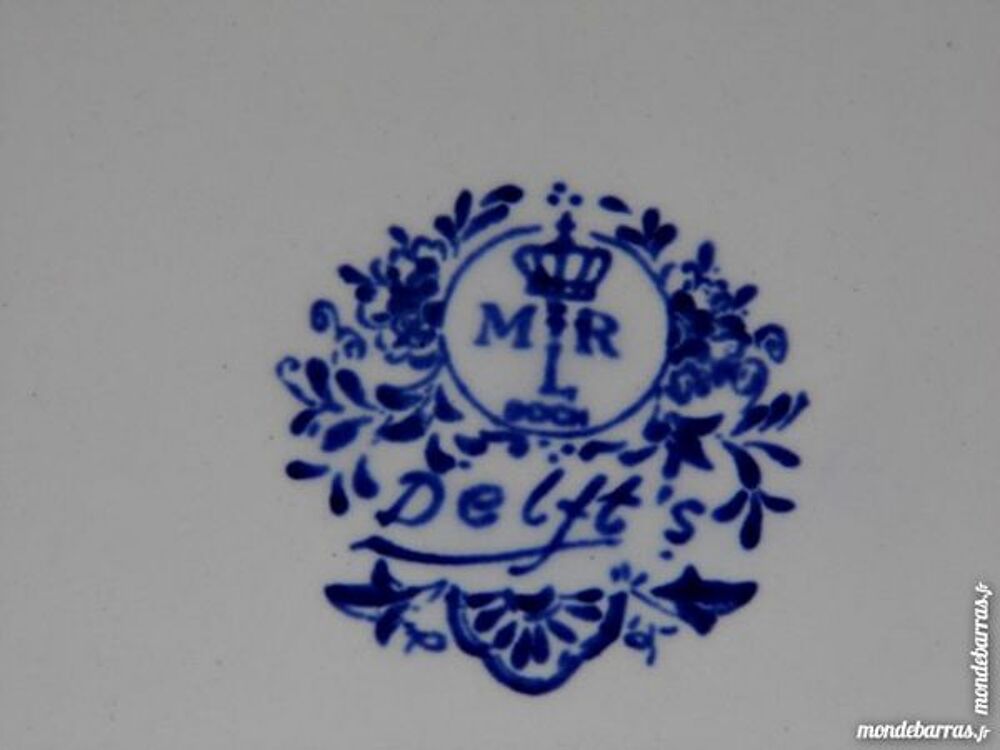 Plat c&eacute;ramique faience DELFT assiette DELFT BOCH Décoration