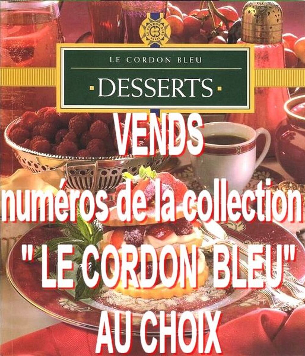 CORDON BLEU - num&eacute;ro disponible / prixportcompris Livres et BD