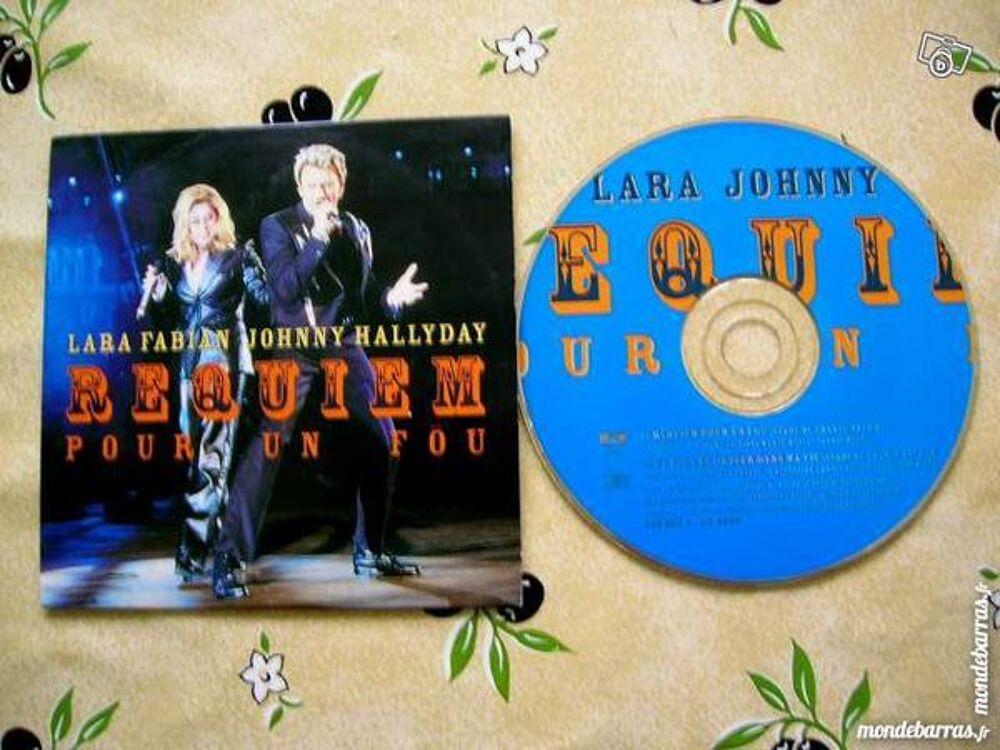 CD LARA FABIAN/JOHNNY HALLYDAY Requiem pour un fou CD et vinyles